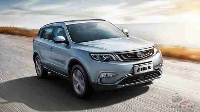 Китайский внедорожник Geely Atlas