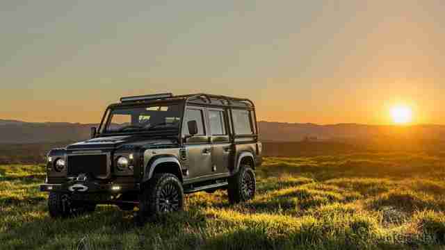 Land Rover Defender (60 фото) Лэнд ровер дефендер на закате