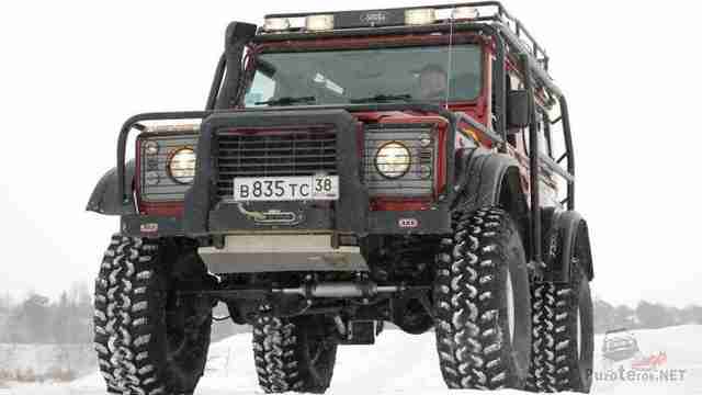 Land Rover Defender (60 фото) Пума - дефендер 90 на портальных мостах