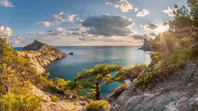 Водопад Джур-джур, Крым Царский пляж новый свет в Крыму