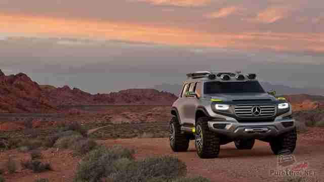 Mercedes Benz Ener-g-Force на дороге