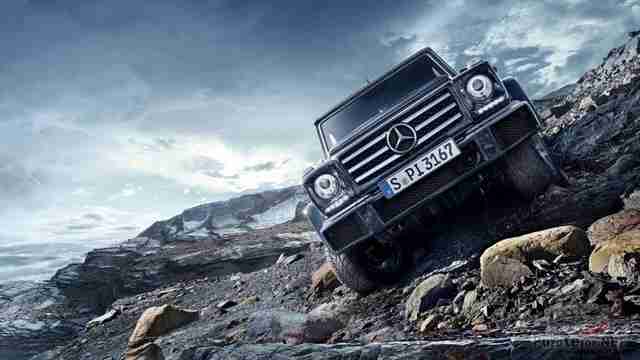 Mercedes-Benz G500 4x4 в горах