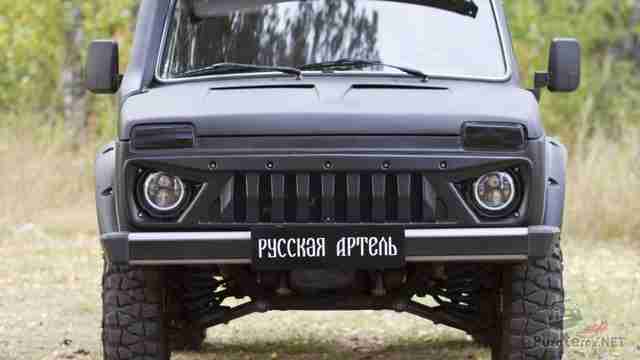 Тюнинговая решетка радиатора Лада-Нива
