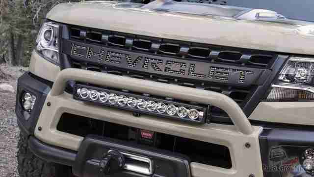 Лебёдка Warn на Chevrolet Colorado