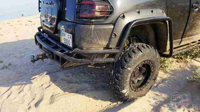 Задняя лебёдка на Toyota FJ Cruiser ЧерноКрузер