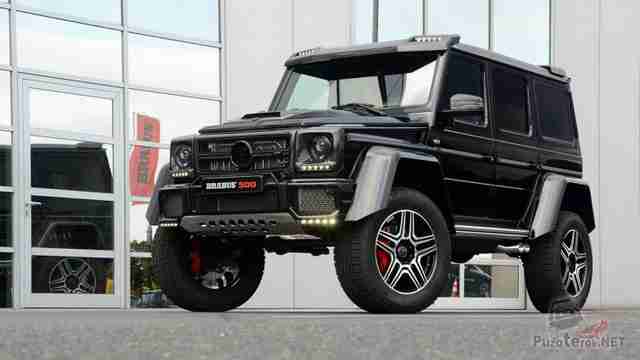 Черный Mercedes-Benz 2015 Brabus G-Class W463 Gelandewagen