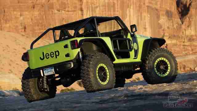 Jeep Trailcat вид сзади Jeep Trailcat вид сзади