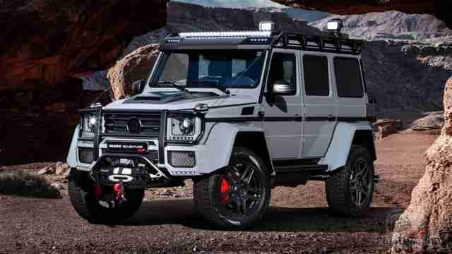 Крутой гелик брабус 550 с лебёдкой