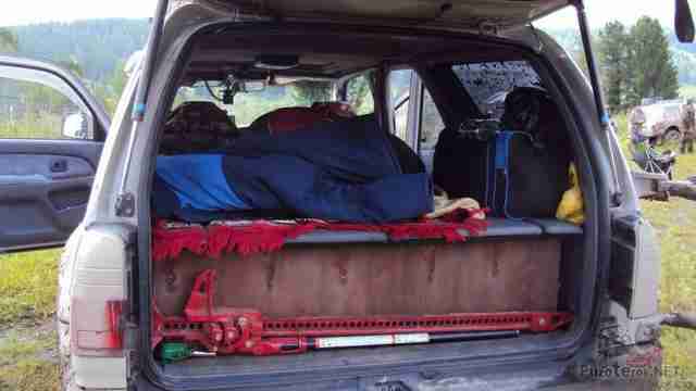Перевозка реечного домкрата в салоне автомобиля