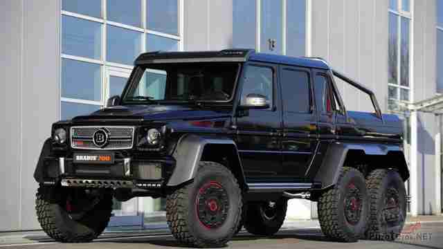 Шестиколёсный гелендваген брабус 6x6