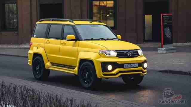 Стильный УАЗ Патриот на автомате Стильный УАЗ Патриот на автомате