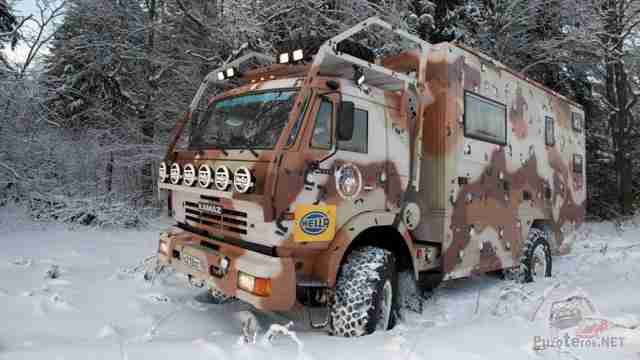 Автодом Ковчег на базе Камаза 4x4