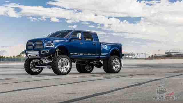 Большой лифт подвески Dodge Ram