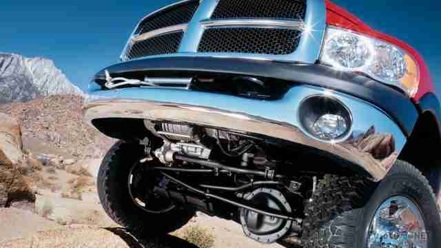 Усиленная подвеска на пикапе Dodge Ram