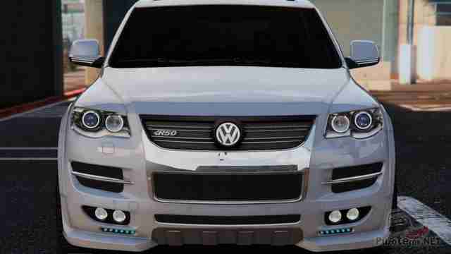Аэродинамический обвес на Touareg