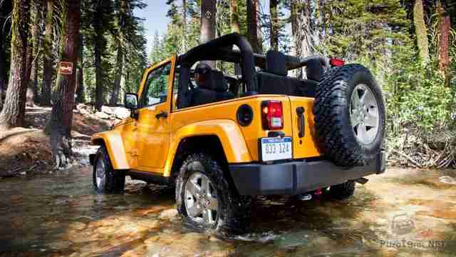 Jeep Wrangler Rubicon без крыши