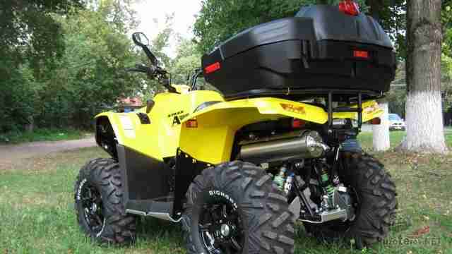 Stels ATV 800 с багажным кофром