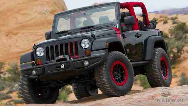Jeep Wrangler Level Red