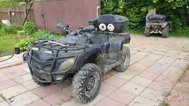 Квадроцикл Стелс атв 600 gt у ворот