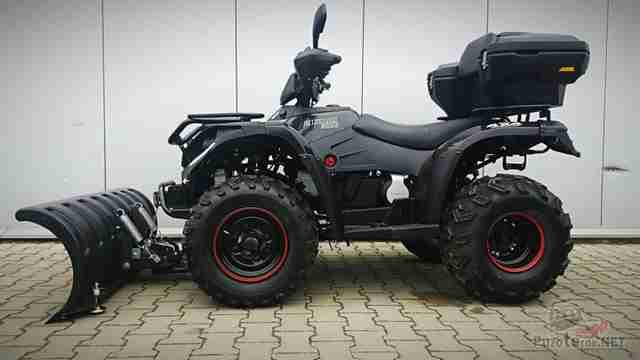 Линхай 300 с снегоуборочным отвалом