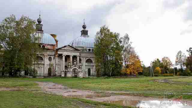 Осенний пейзаж в Яропольце