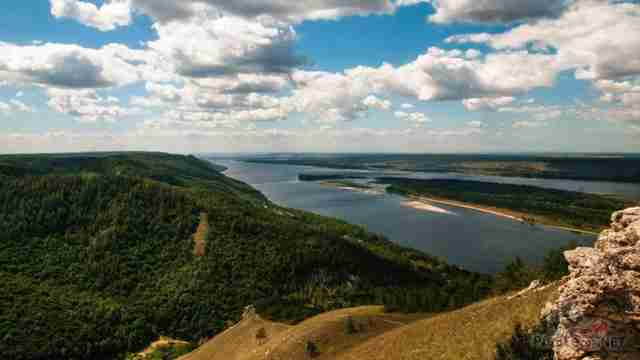 Панорама национального парка Самарская лука