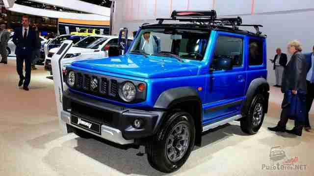Тюнингованный Suzuki Jimny на выставке