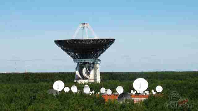 Антенна ТНА-1500 радиотелескопа РТ-64