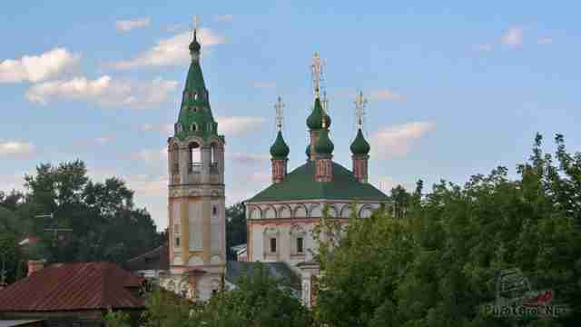 Купола Троицкой церкви