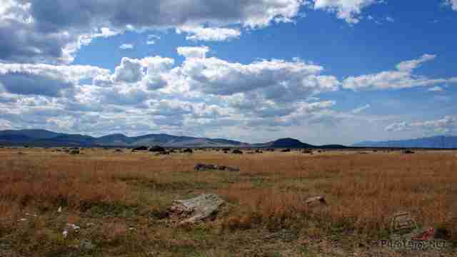 Панорама Ининского сада камней