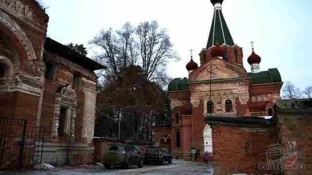 Церковные руины на Занарском кладбище