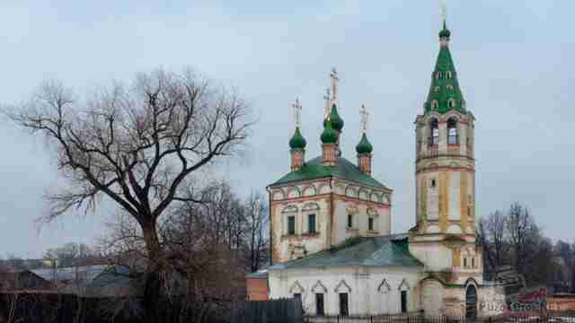 Заброшенная Троицкая церковь