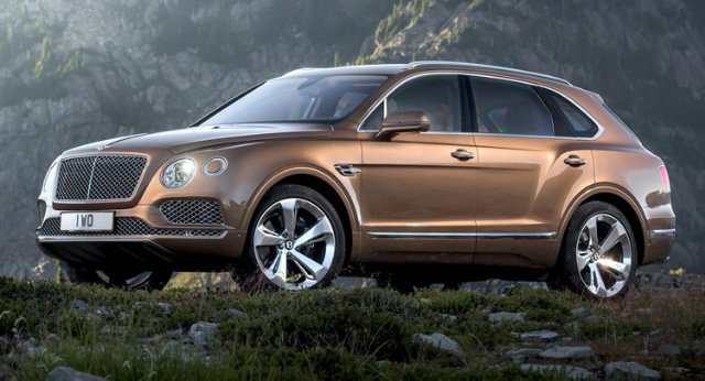 Bentley планирует продавать по 3000 внедорожников в год