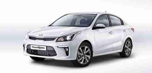 Корейский автомобиль Kia Rio по выгодной цене у официального дилера в Москве