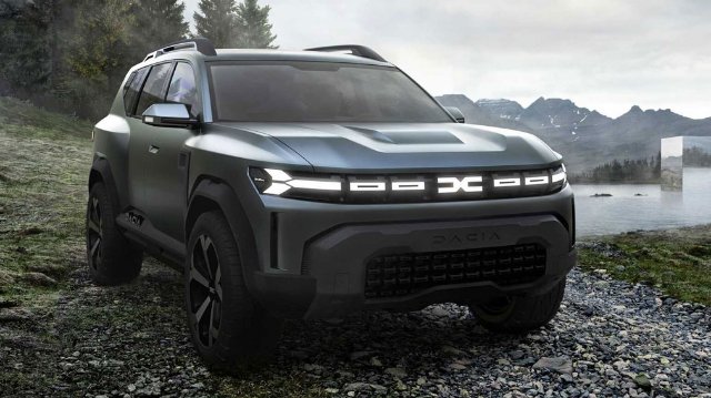 В сети появились первые фото интерьера нового Dacia Bigster