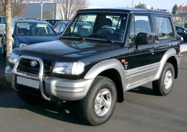 Hyundai Galloper - спартанский родстер из чемпионского семейства