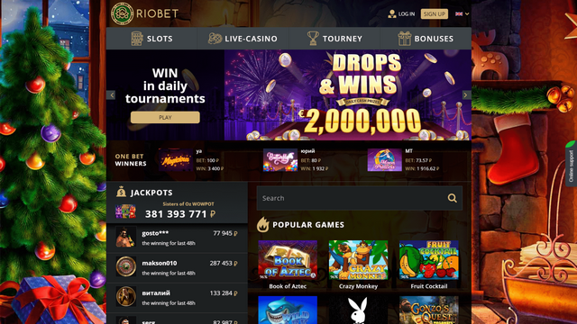 RioBet: Оазис азартных эмоций и крупных выигрышей RioBet: Оазис азартных эмоций и крупных выигрышей