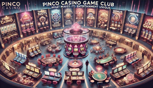 Игровой клуб Pinco Casino: чем выделяется подборка развлечений?
