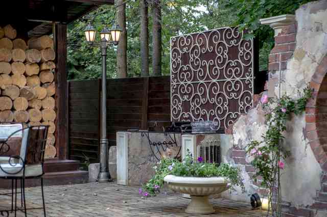 зона барбекю