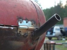 Коптильня из газового баллона своими руками: чертежи и схемы Коптильня из газового баллона своими руками: чертежи и схемы