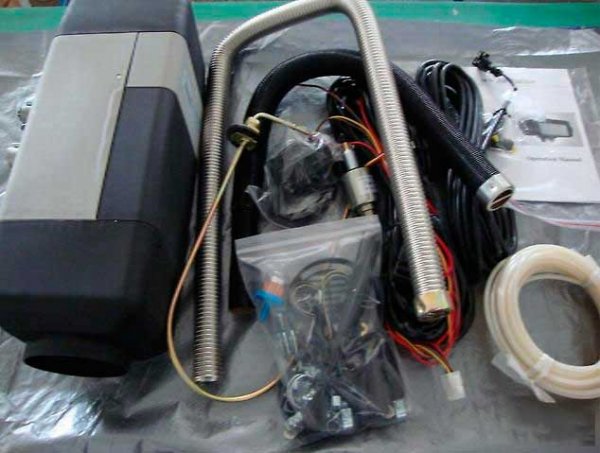 Установка автономного отопителя на автомобиль своими руками