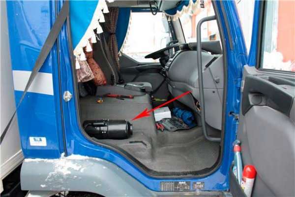 Установка автономного отопителя на автомобиль своими руками