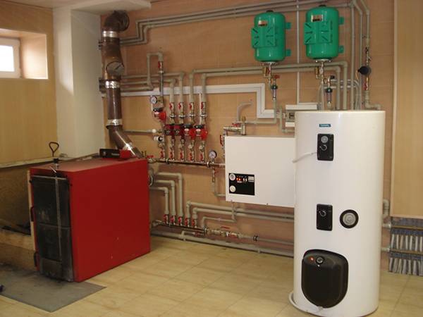 Газовый котел с бойлером косвенного нагрева - виды и схемы подключения фото 4