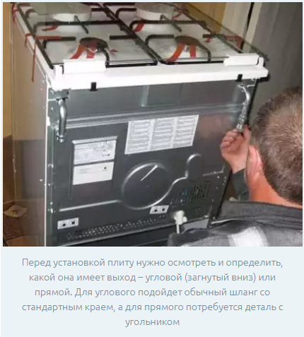 Как правильно подключить газовую плиту: в квартире, гибким шлангом Как правильно подключить газовую плиту: в квартире, гибким шлангом