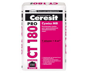 Клеечная смесь для минераловаты CERESIT CT180 Клеечная смесь для минераловаты CERESIT CT180
