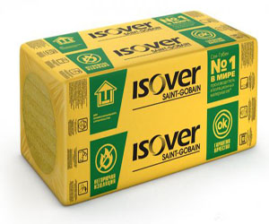 Упаковка фасадного утеплителя от "Isover" Упаковка фасадного утеплителя от "Isover"