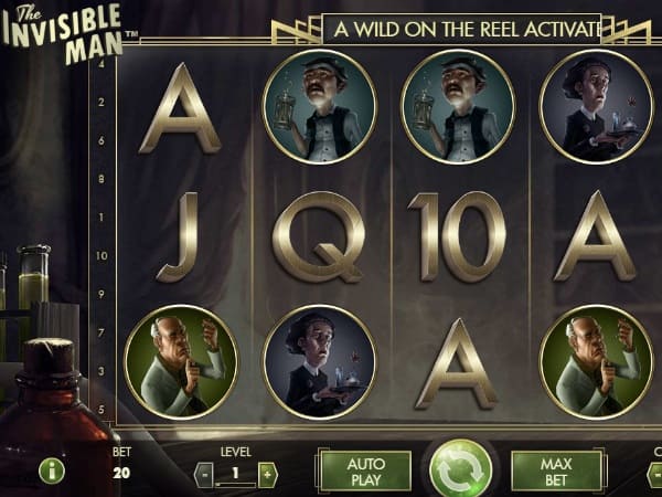 Игровой автомат «The Invisible Man»: краткое описание