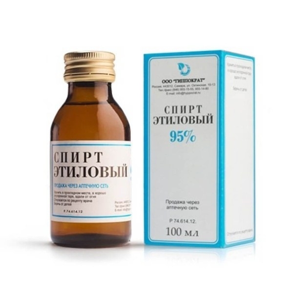 Различия пищевого и медицинского спиртов
