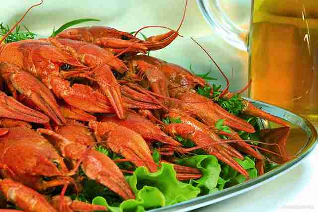 Раки живые, охлаждённые и замороженные морепродукты, черная и красная икра Раки живые, охлаждённые и замороженные морепродукты, черная и красная икра