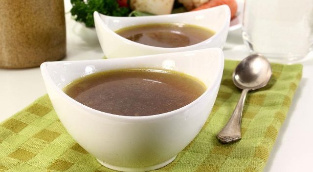Какой суп сварить на говяжьем бульоне